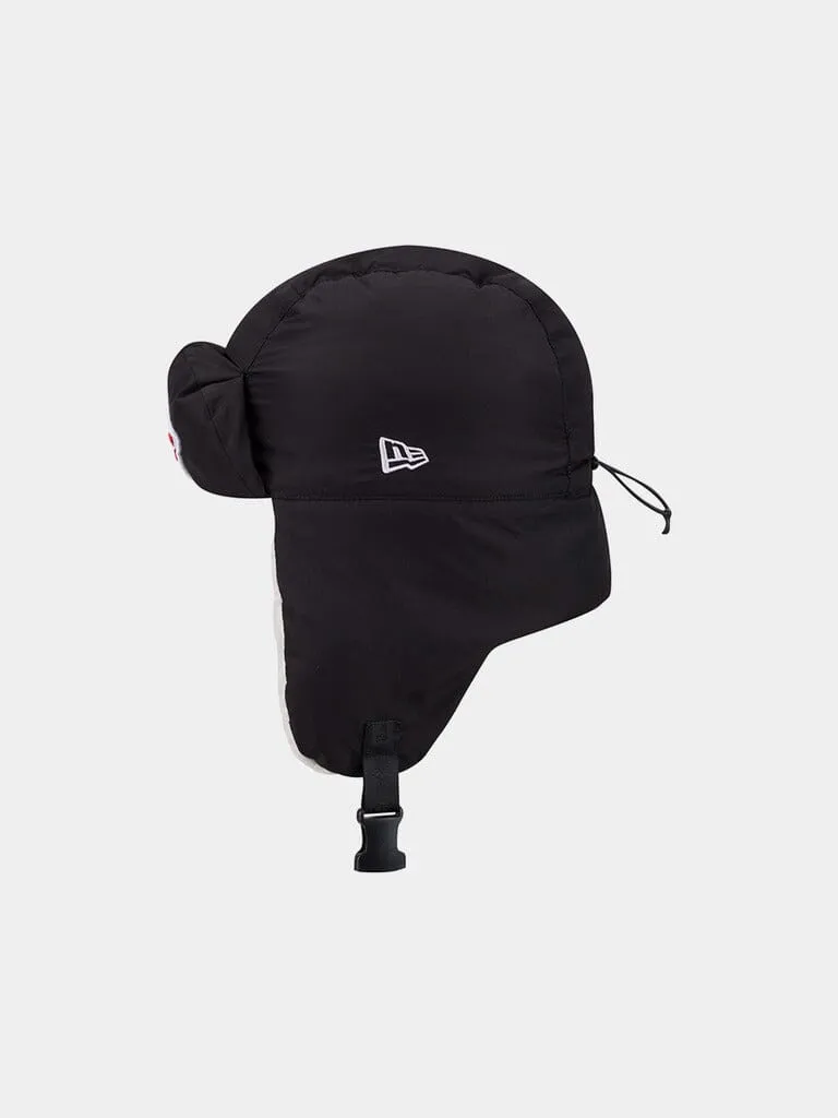 Alpha Industries Chiefs Trapper chapka noire polyester chaud