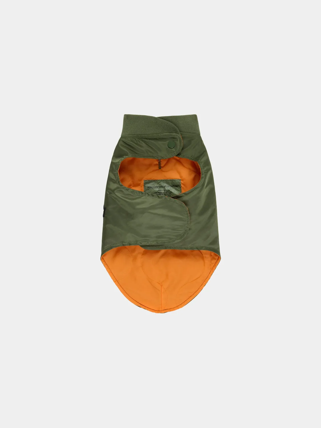 Alpha Industries MA-1 manteau chien nylon sage déperlant