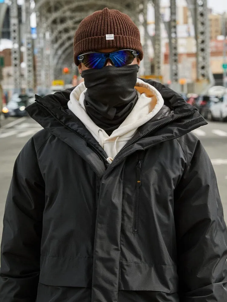 Alpha Industries Raglan Parka parka noir grand froid