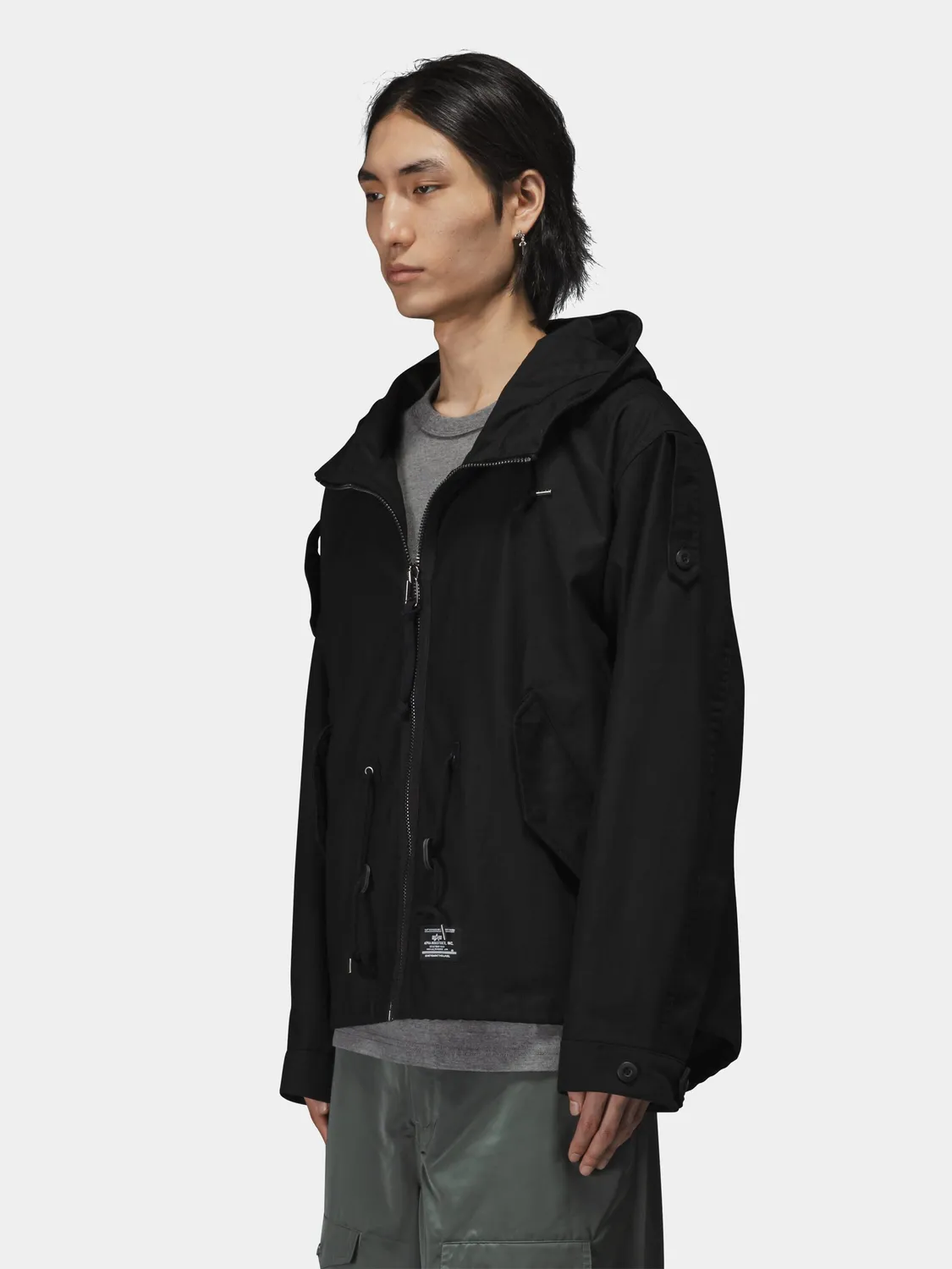 Alpha Industries M-65 Mod manteau field mixte vert coton
