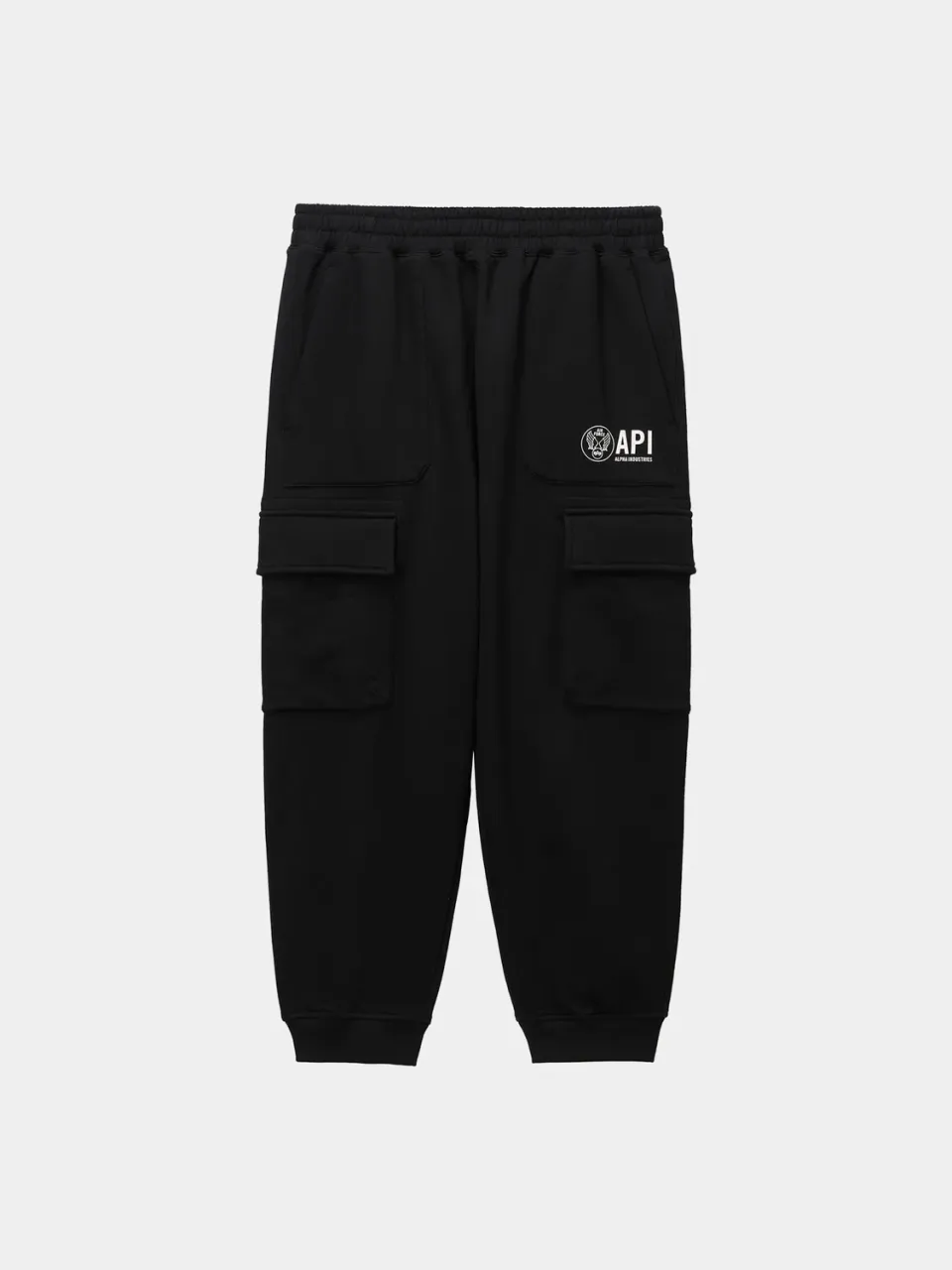 Alpha Industries UNFRM jogging cargo noir molleton