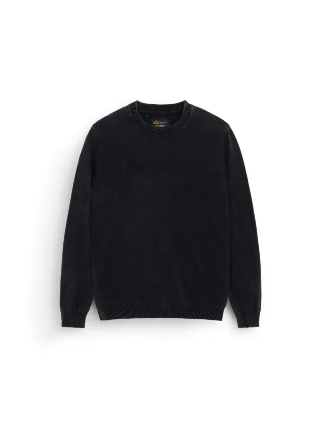 Alpha Industries Alpha Sweater pull Black coton