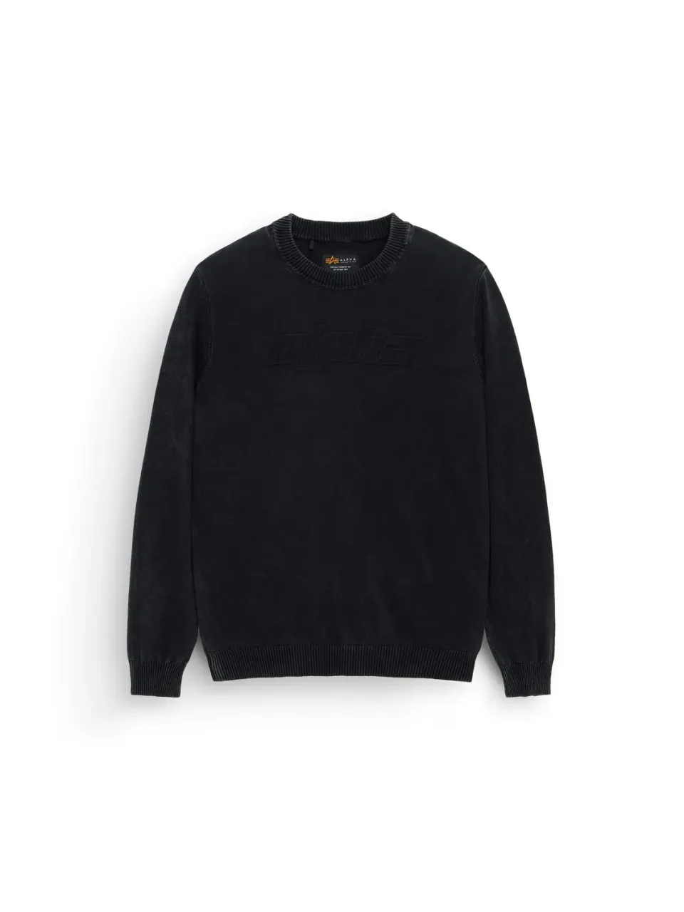 Alpha Industries Alpha Sweater pull Black coton
