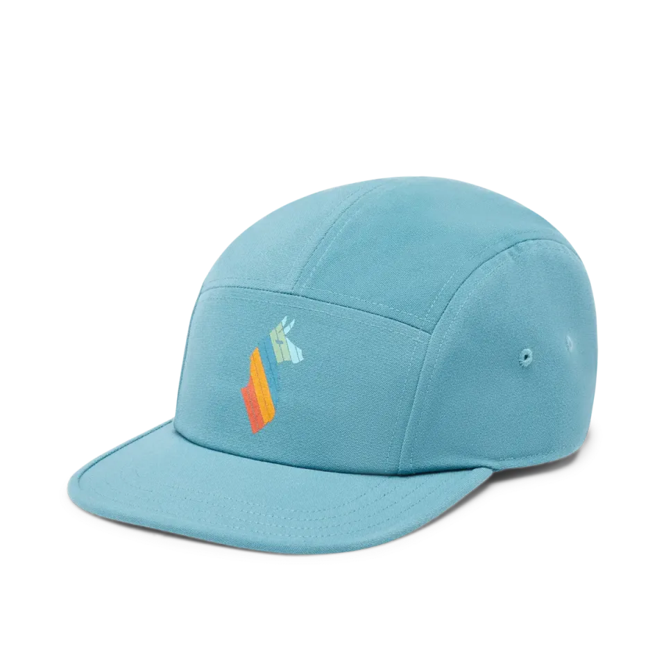 Cotopaxi Llama Stripes casquette 5-panel Blue Spruce