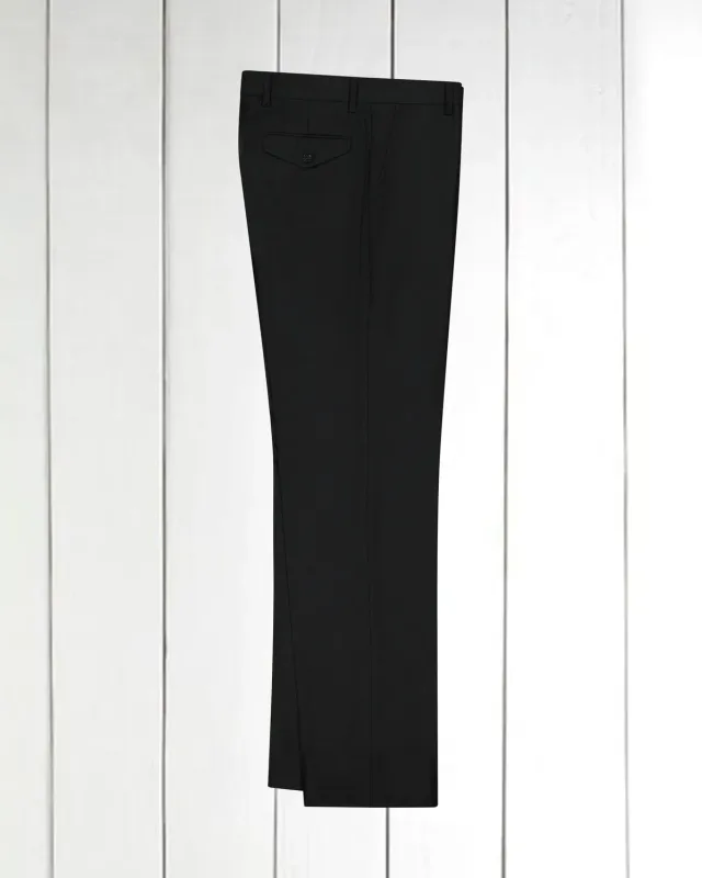 Hollington Jules pantalon ample vert mousse laine