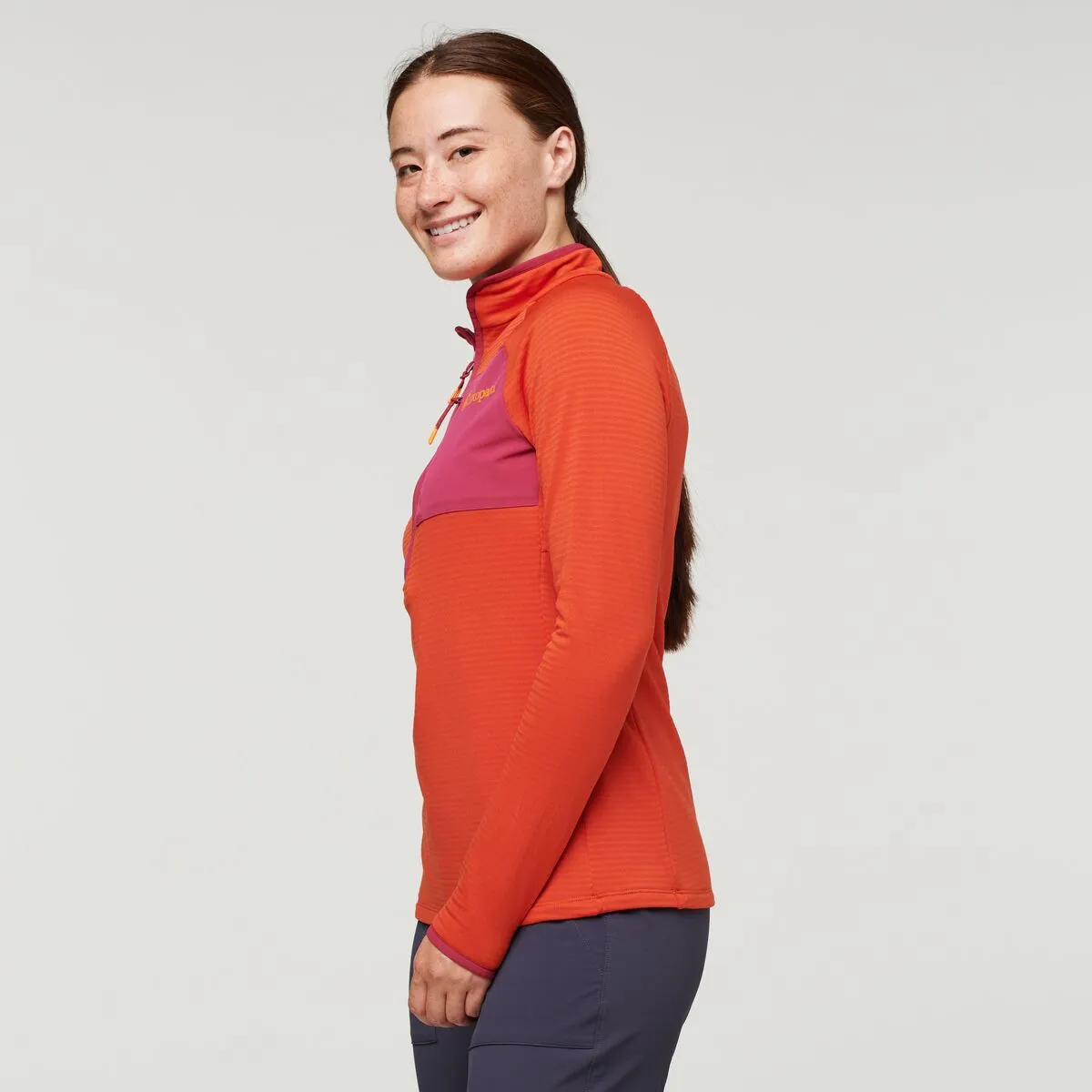 Cotopaxi Otero Fleece Half-Zip polaire femme gulf technique