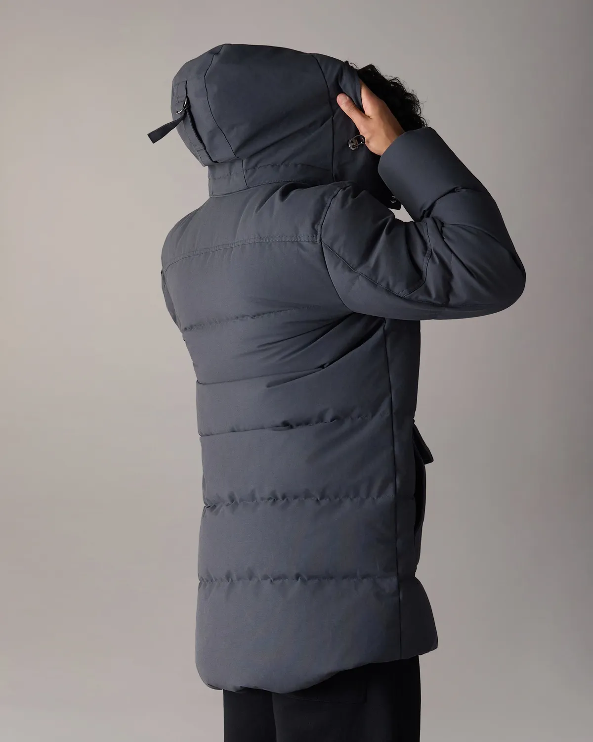 Moose Knuckles Banff Down parka cement