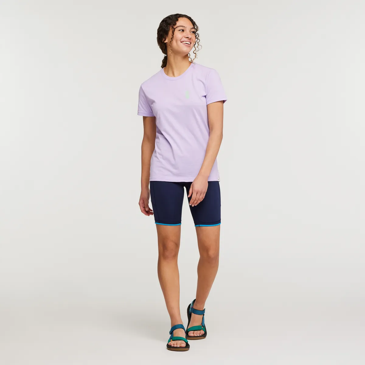 Cotopaxi Happy Day t-shirt femme Nectar M coton doux