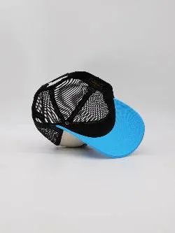 Daytona Cal Twill casquette trucker bleu beige noir