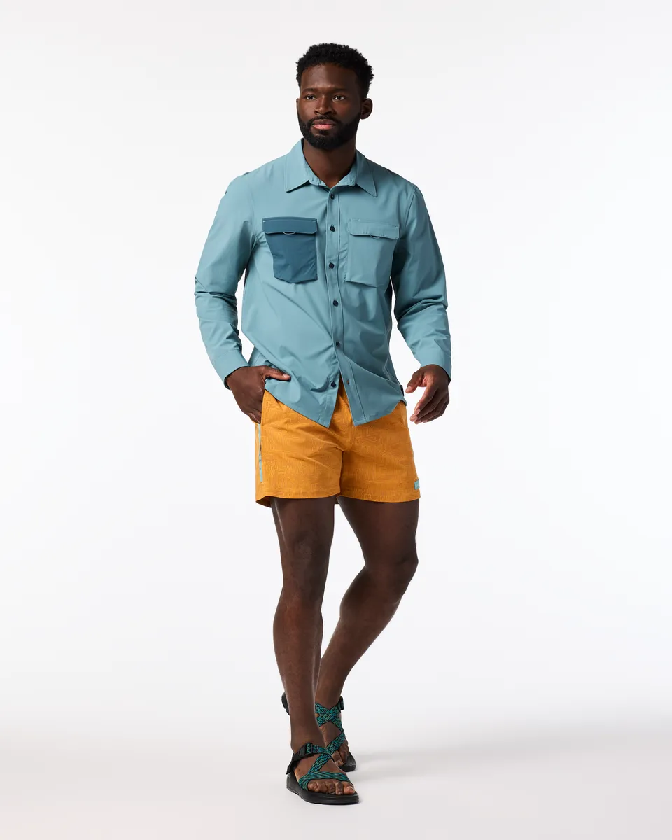 Cotopaxi Brinco 5 Short Men's short Zen Garden Honeycomb nylon