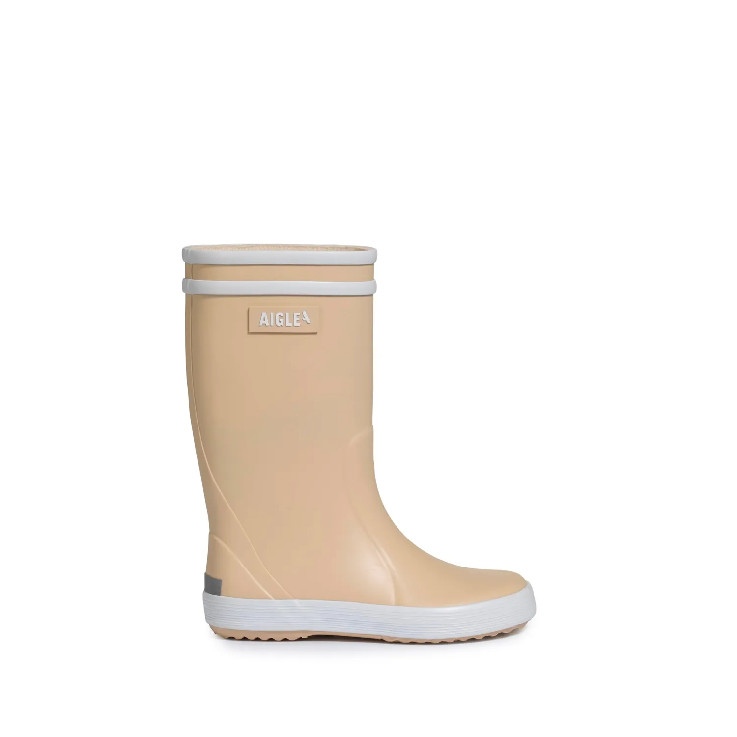 Aigle Lolly Pop 2 bottes pluie enfant 24 EU bandes blanches