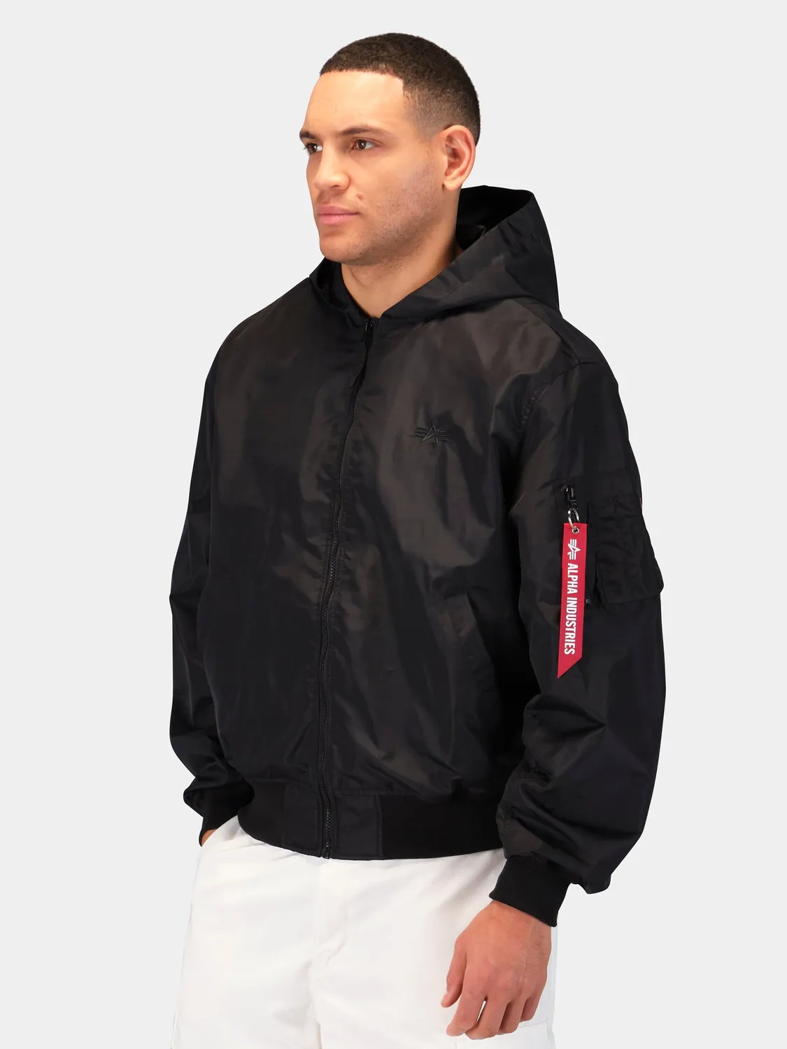 Alpha Industries L-2B Hunter blouson bleu nylon léger