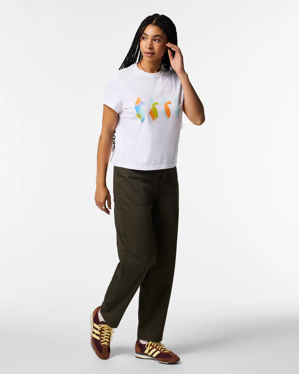 Cotopaxi Cuatro Bitmap t-shirt femme Everglade coton bio