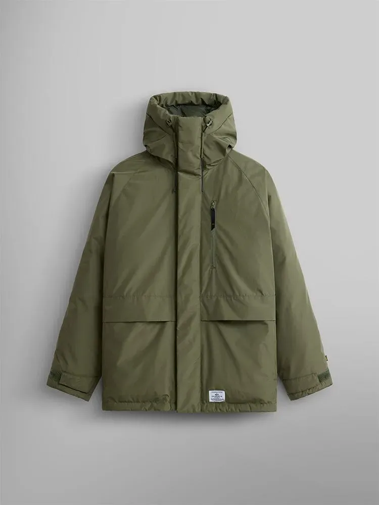 Alpha Industries Raglan parka homme vert grand froid