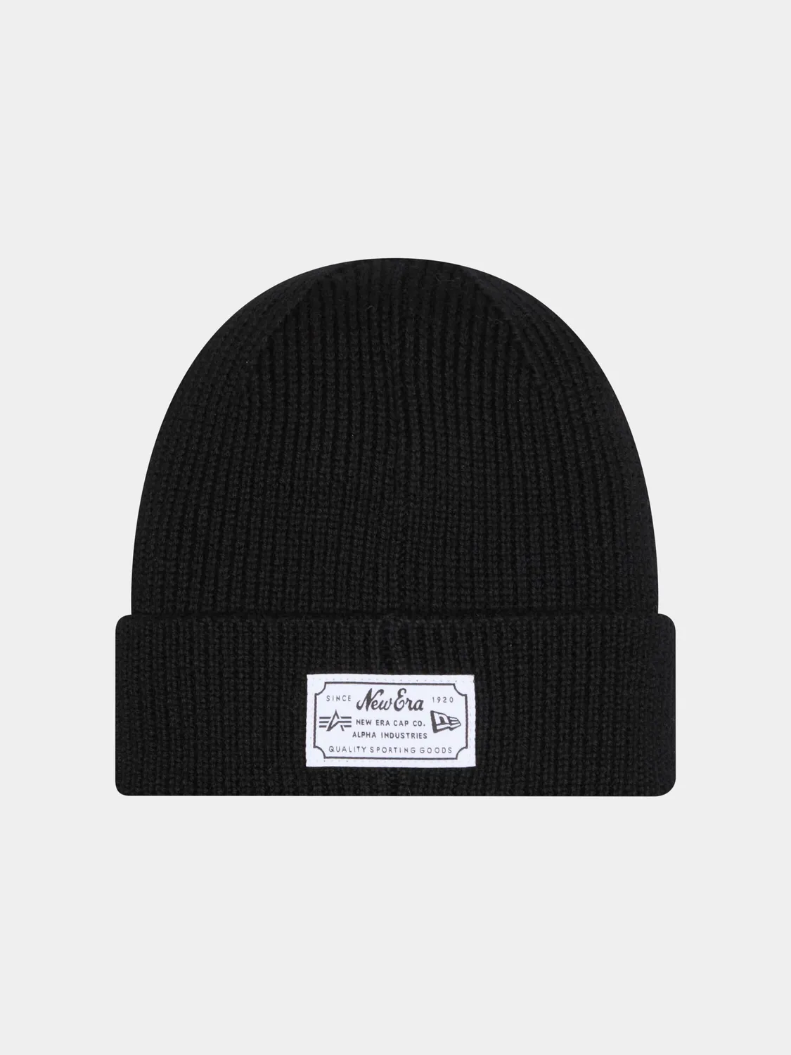 Alpha Industries New York Jets bonnet mérinos noir