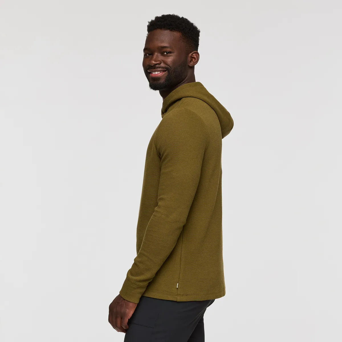 Cotopaxi Atajo Waffle Hoodie homme Live Oak coton