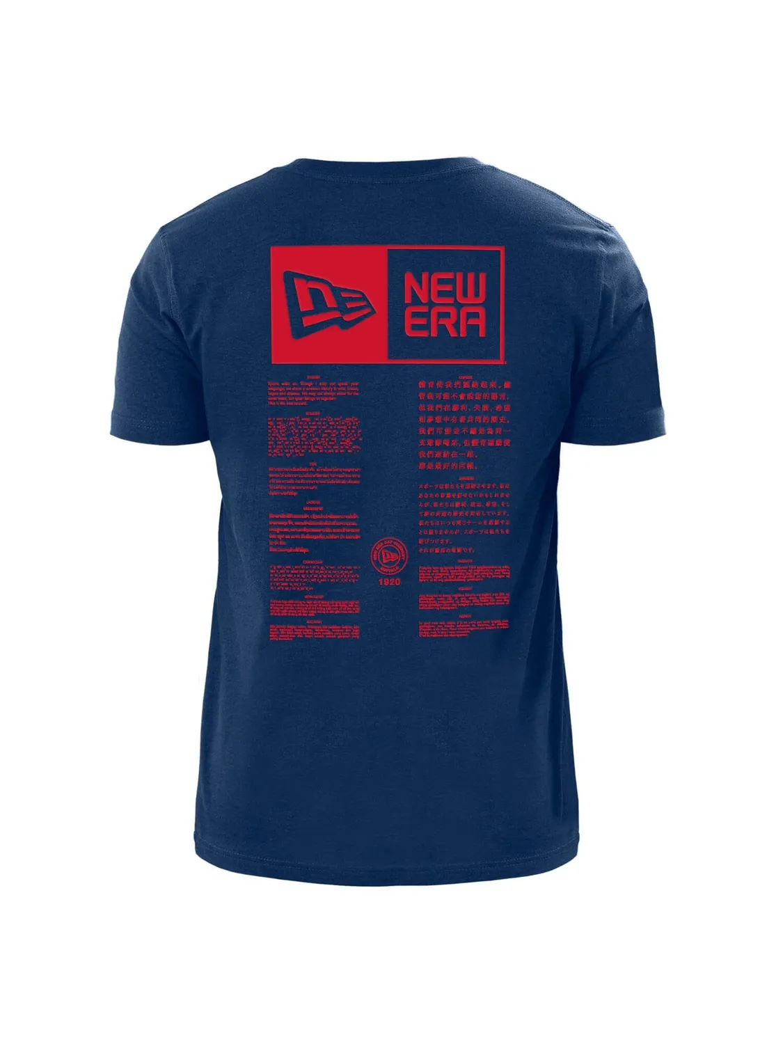 New England Patriots x Alpha tee-shirt homme bleu NFL