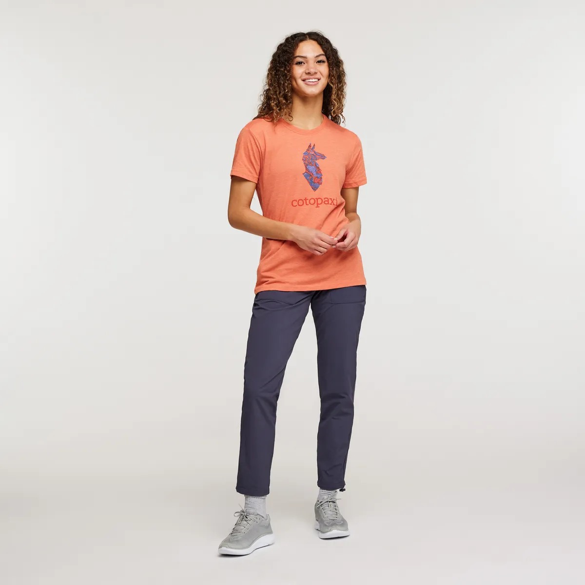 Cotopaxi Altitude Llama t-shirt femme Nectar lama kaléidoscope