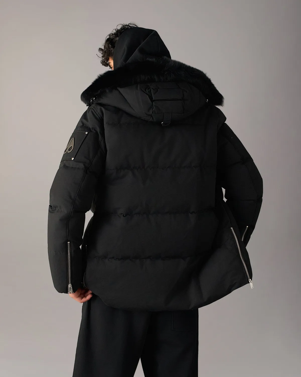 Moose Knuckles Original 3Q doudoune noir grand froid
