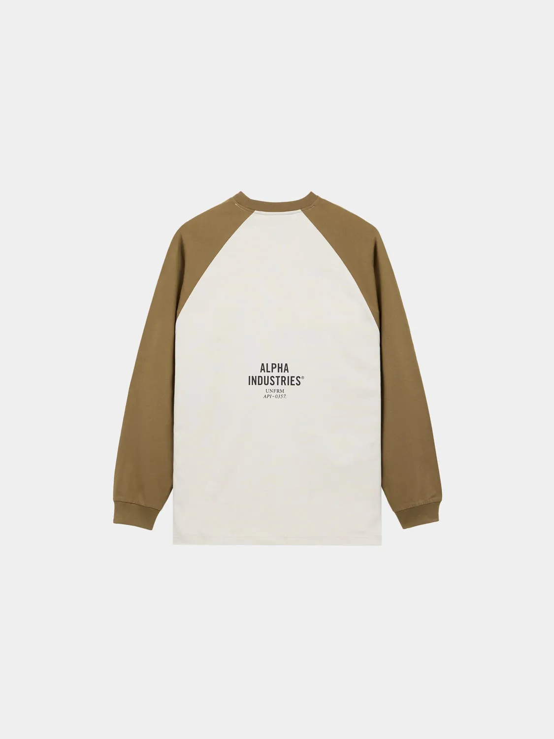 Alpha Industries UNFRM t-shirt manches longues beige coton