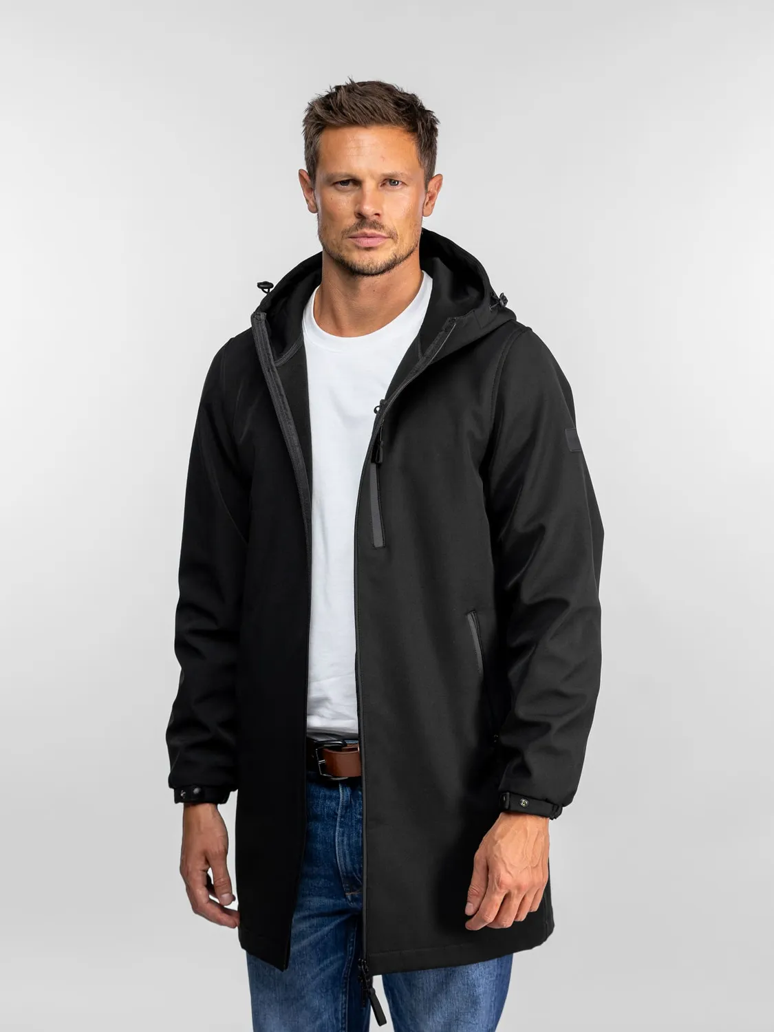 DAYTONA Romin veste longue imperméable navy