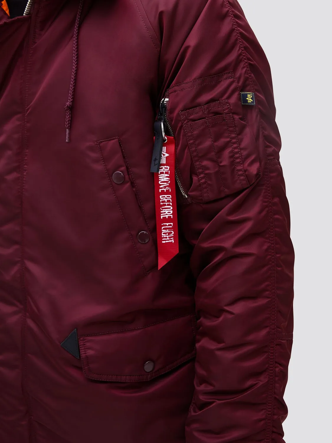 Alpha Industries N-3B Slim parka homme grand froid nylon