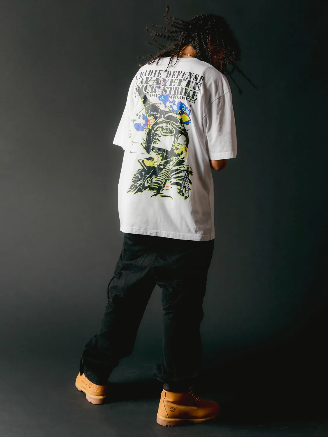 Alpha Industries Chadie Sonar tee blanc coton