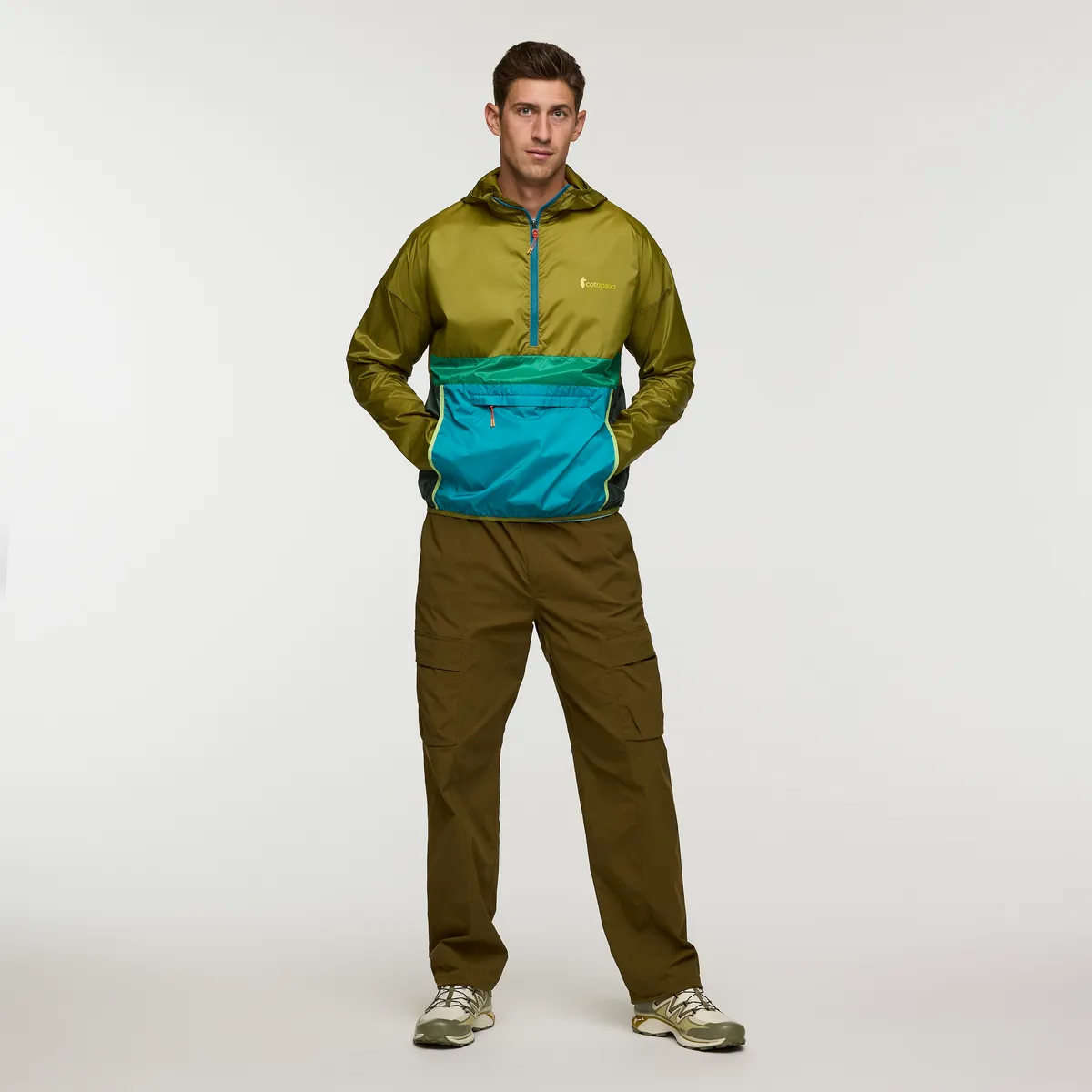 Cotopaxi Teca Half-Zip coupe-vent homme Thumbs Up déperlant