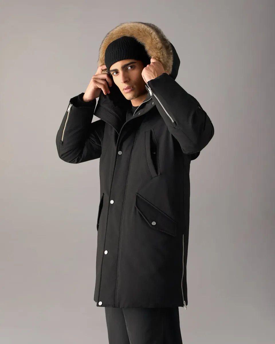Moose Knuckles Stirling 2.0 parka black-bronze
