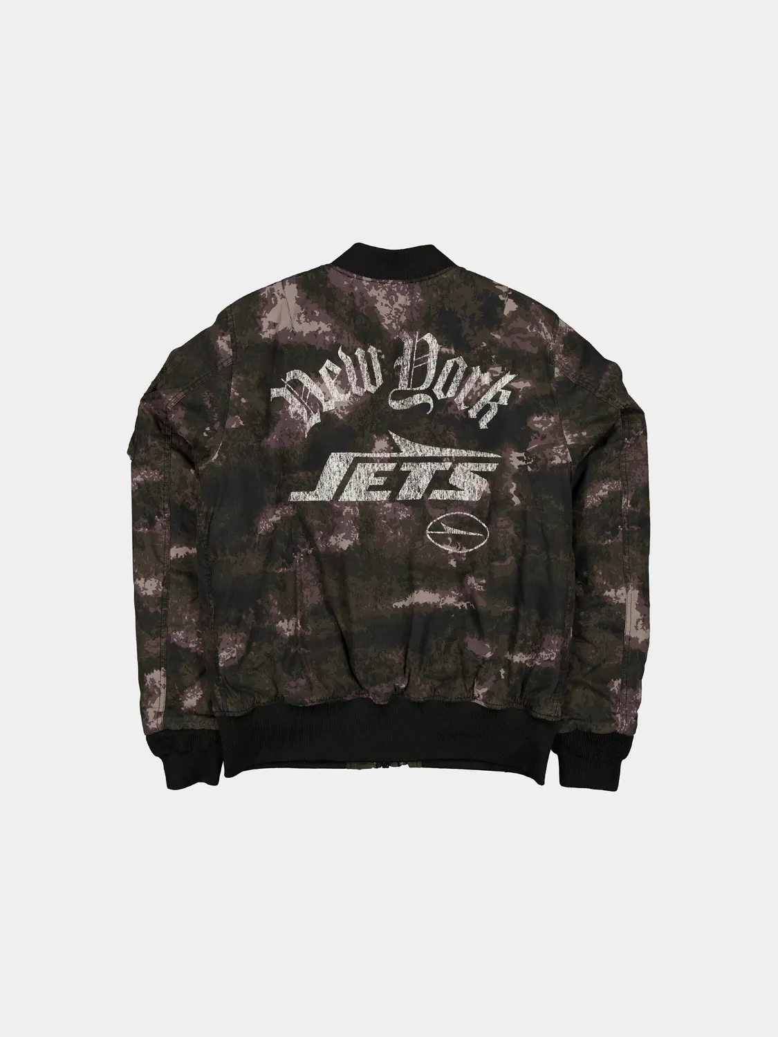 Alpha Industries Jets MA-1 bomber noir camo coton