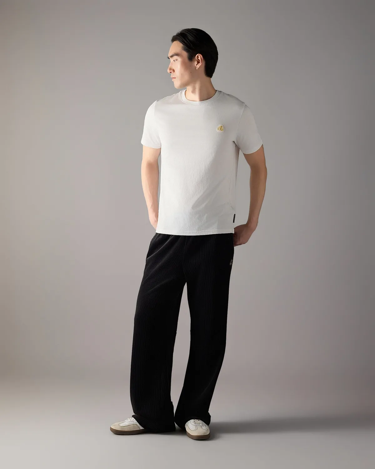 Moose Knuckles Gold Series Crescent t-shirt blanc homme