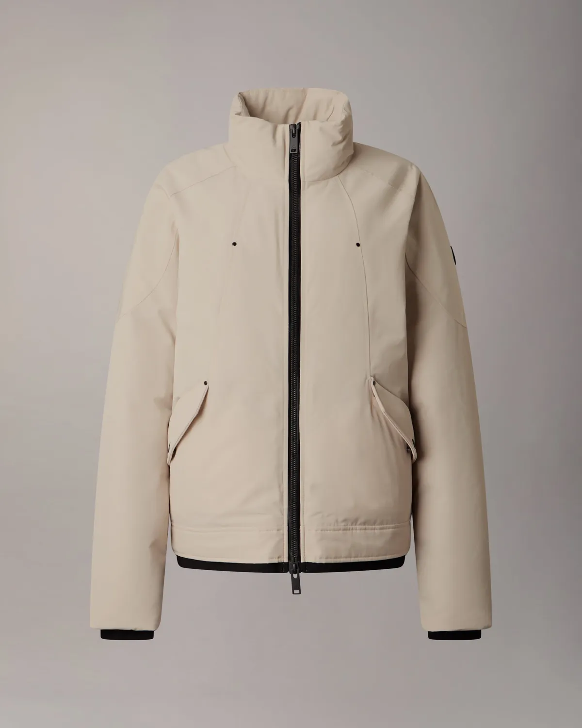 Moose Knuckles West-Ed Veste Trucker Duvet Alabaster