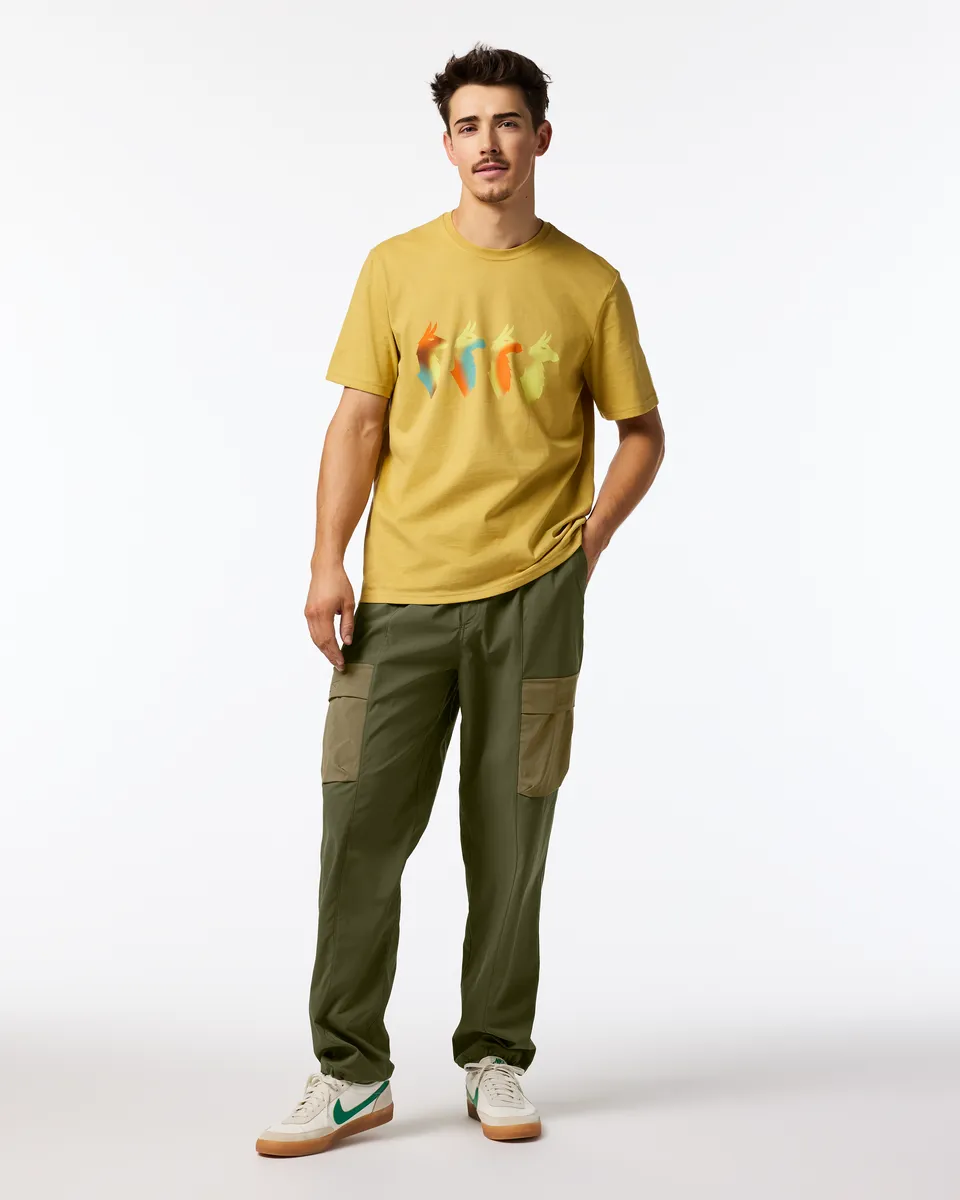Cotopaxi Cuatro Bitmap T-shirt Homme Husk Coton Bio