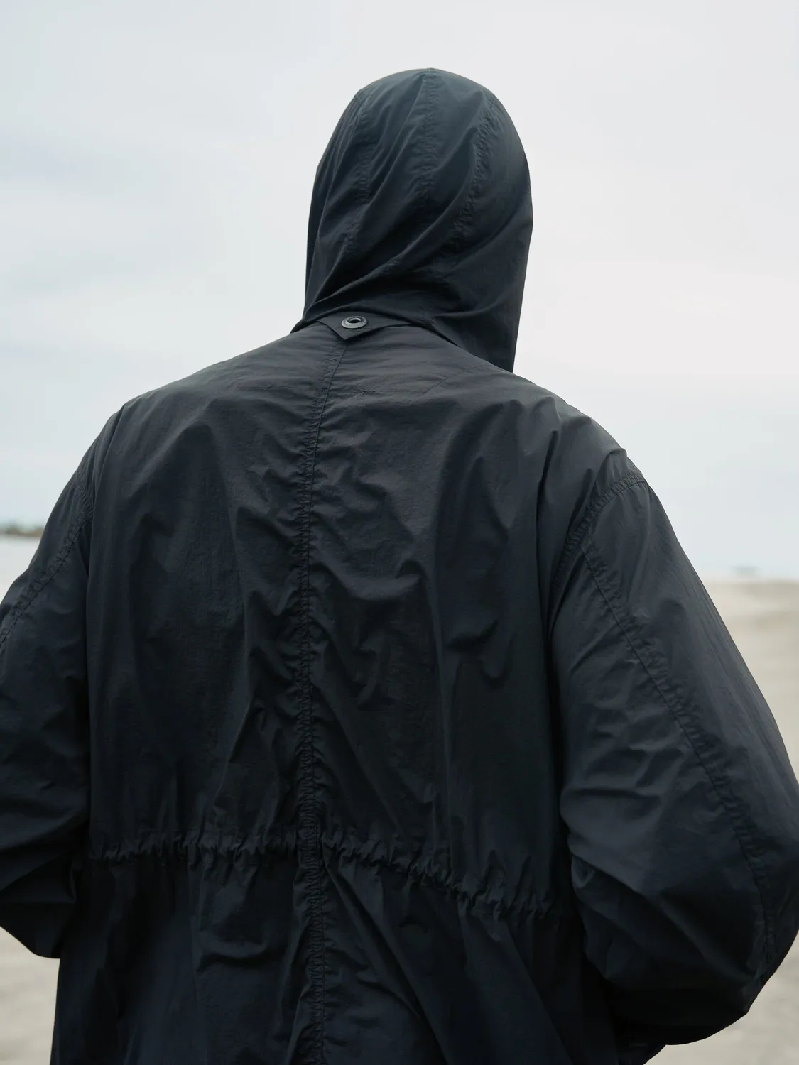Alpha Industries White Mountaineering parka fishtail noire