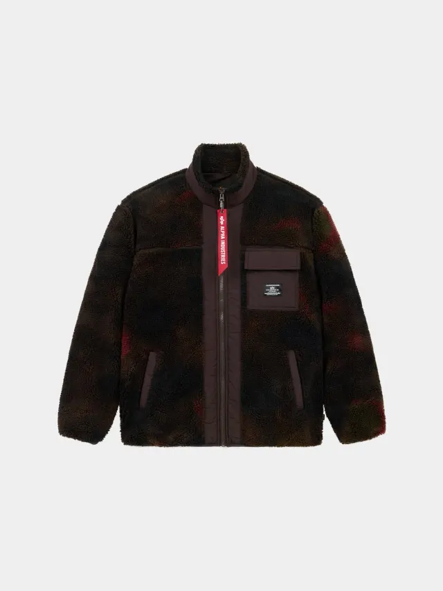 Alpha Industries Houston Sherpa blouson bomber hickory