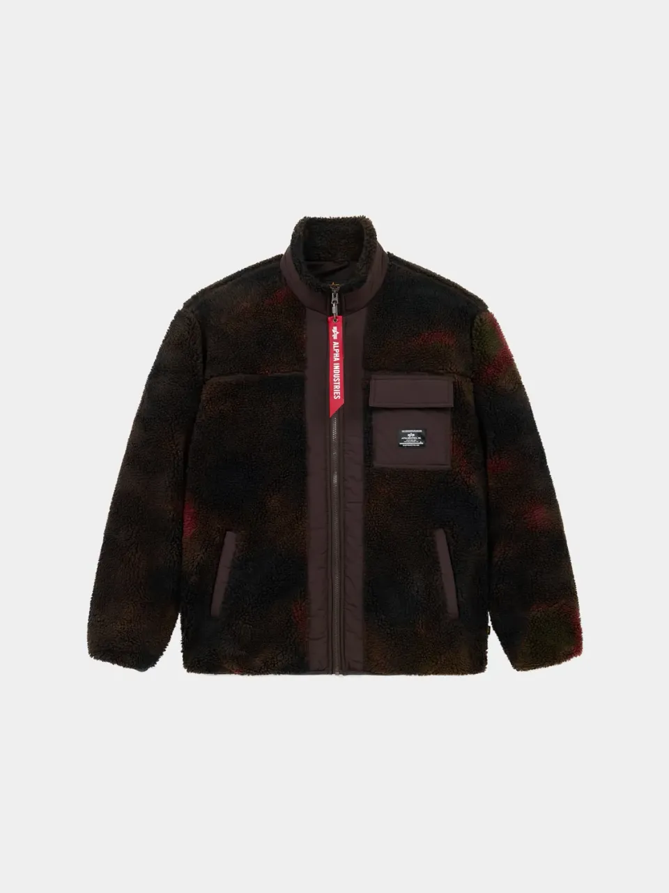 Alpha Industries Houston Sherpa blouson bomber hickory
