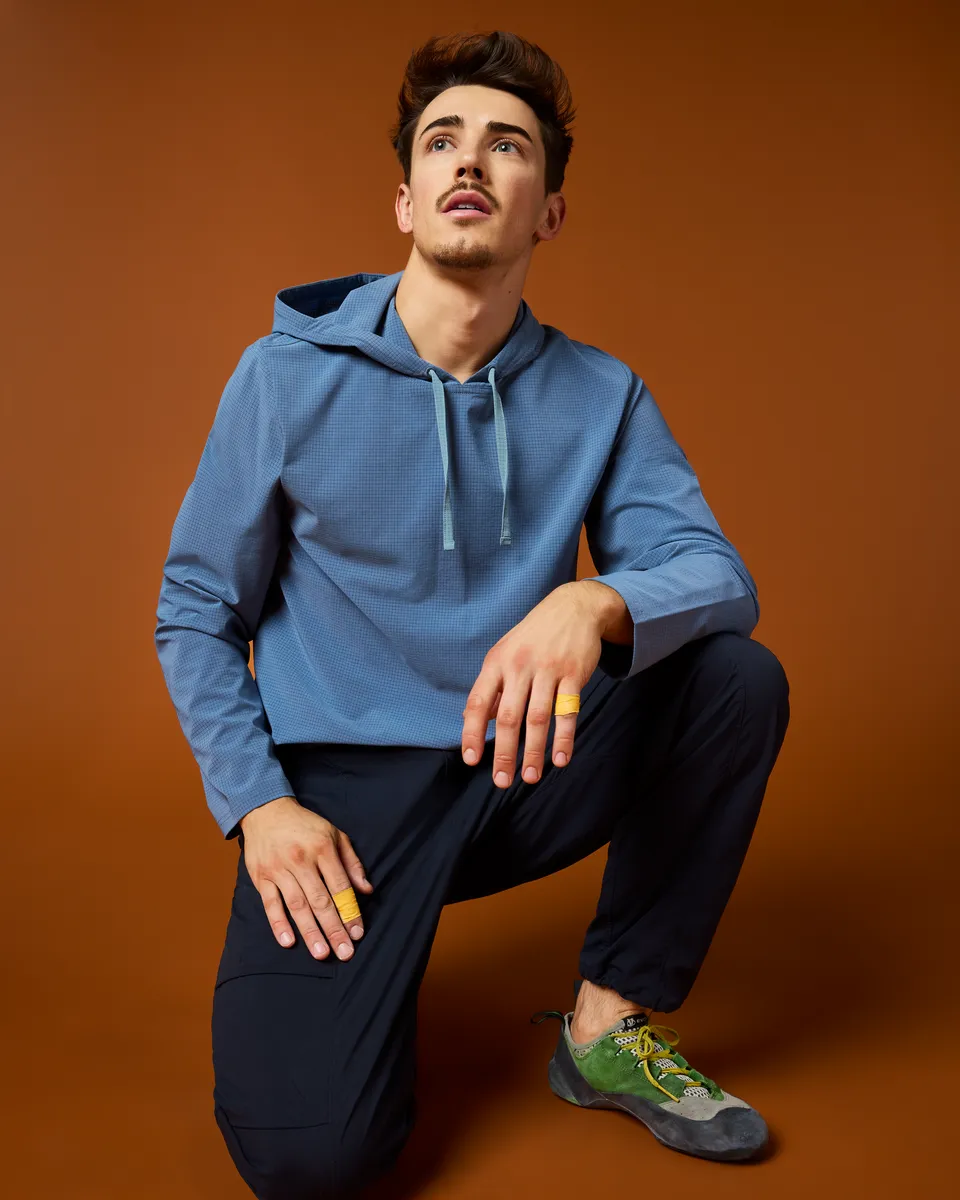Cotopaxi Pulso Tech Hoodie sweat capuche homme Juniper respirant