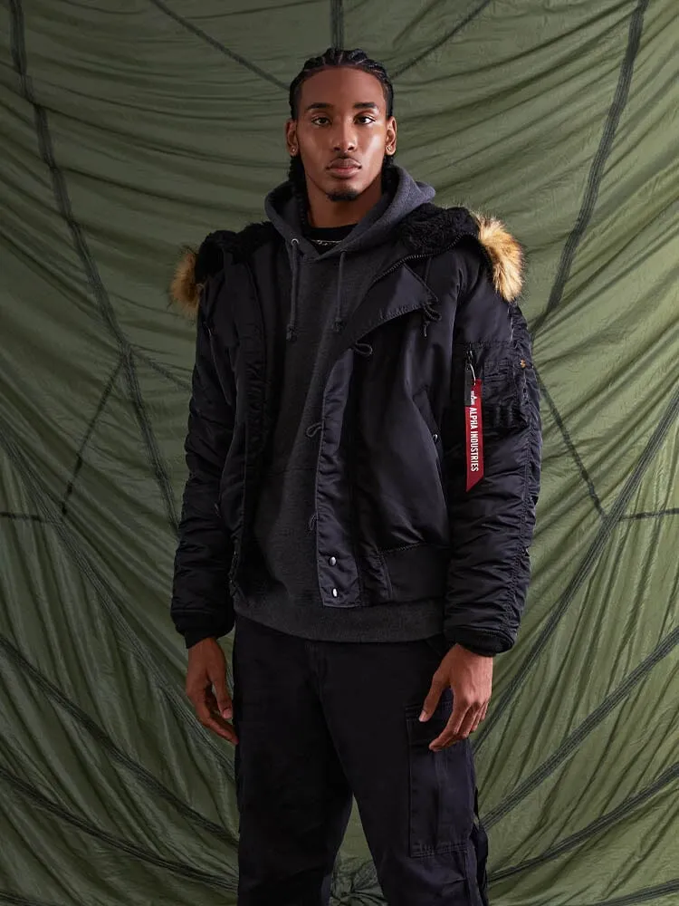 Alpha Industries N-2B parka courte nylon grand froid