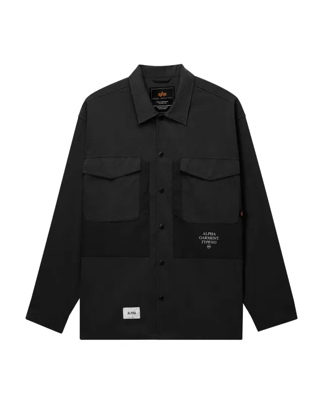 Alpha Industries UNFRM CTN chemise militaire nylon homme