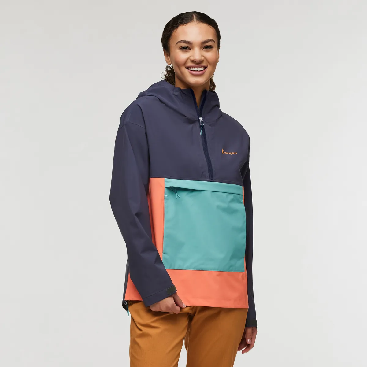 Cotopaxi Cielo Rain Anorak anorak femme Strawberry Wine déperlant