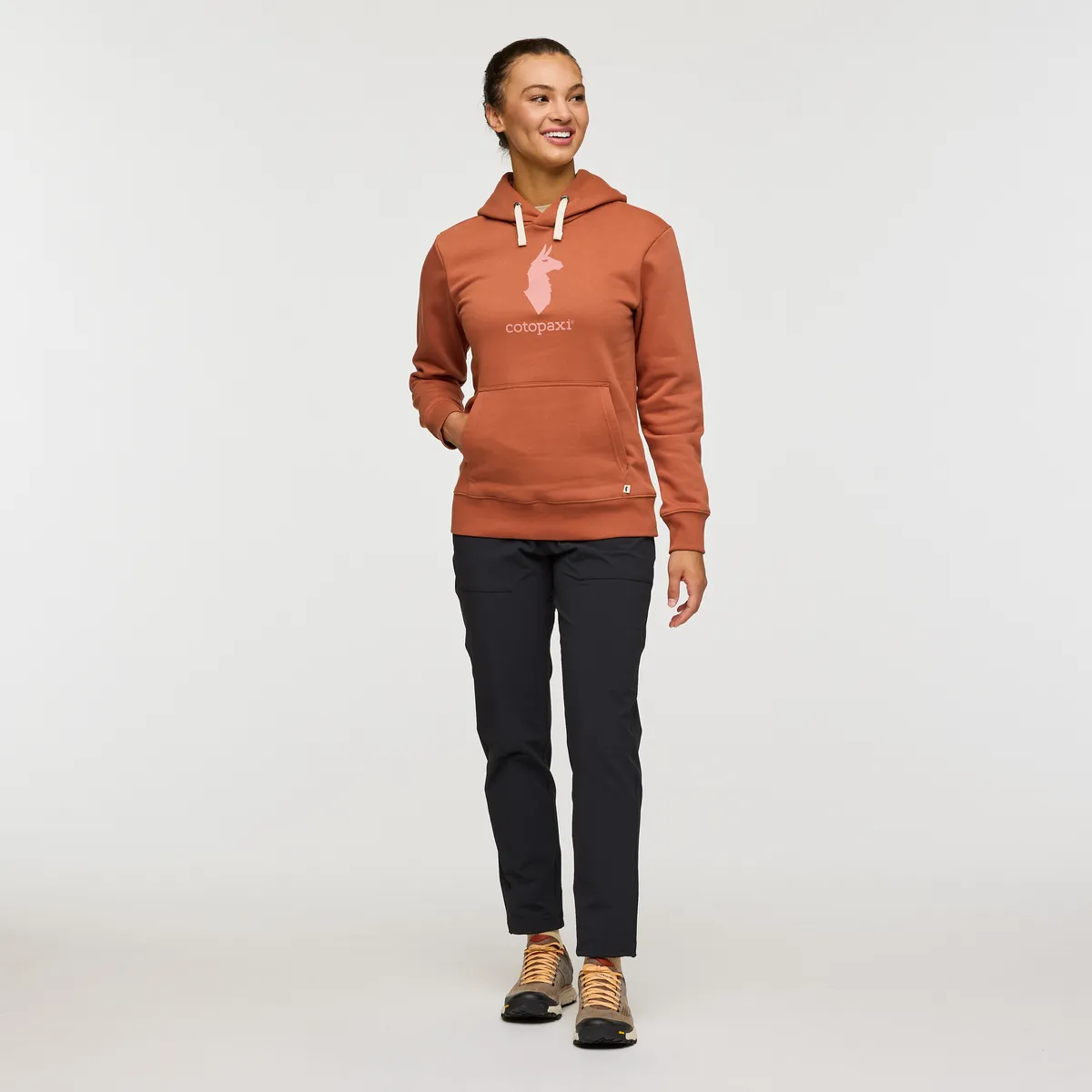 Cotopaxi Llama sweat capuche femme Faded Brick molleton