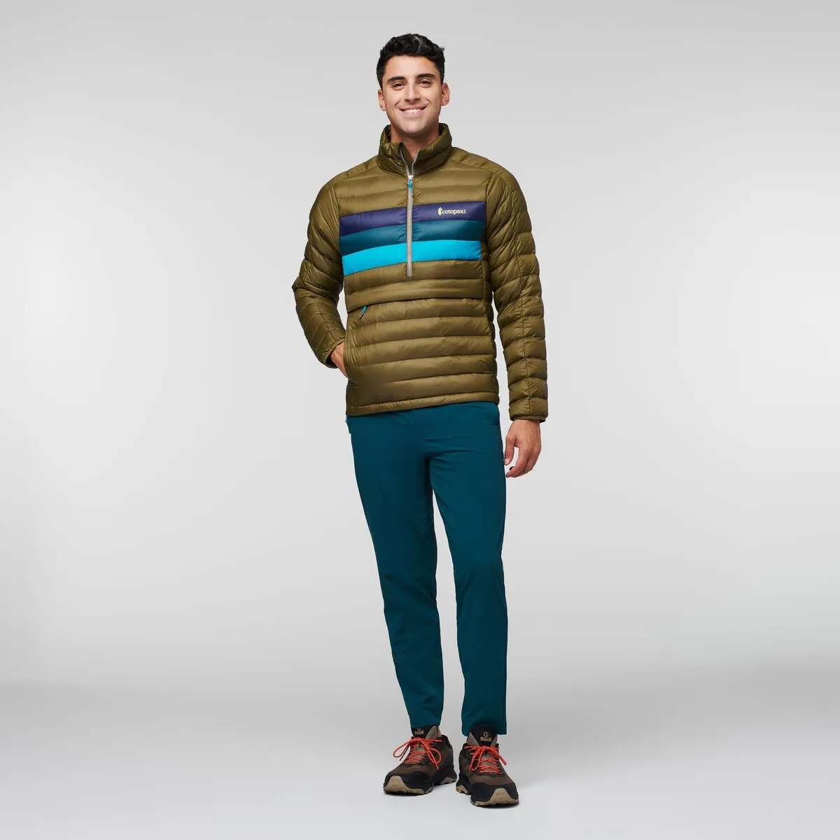 Cotopaxi Fuego Down Pullover doudoune homme Woods 800