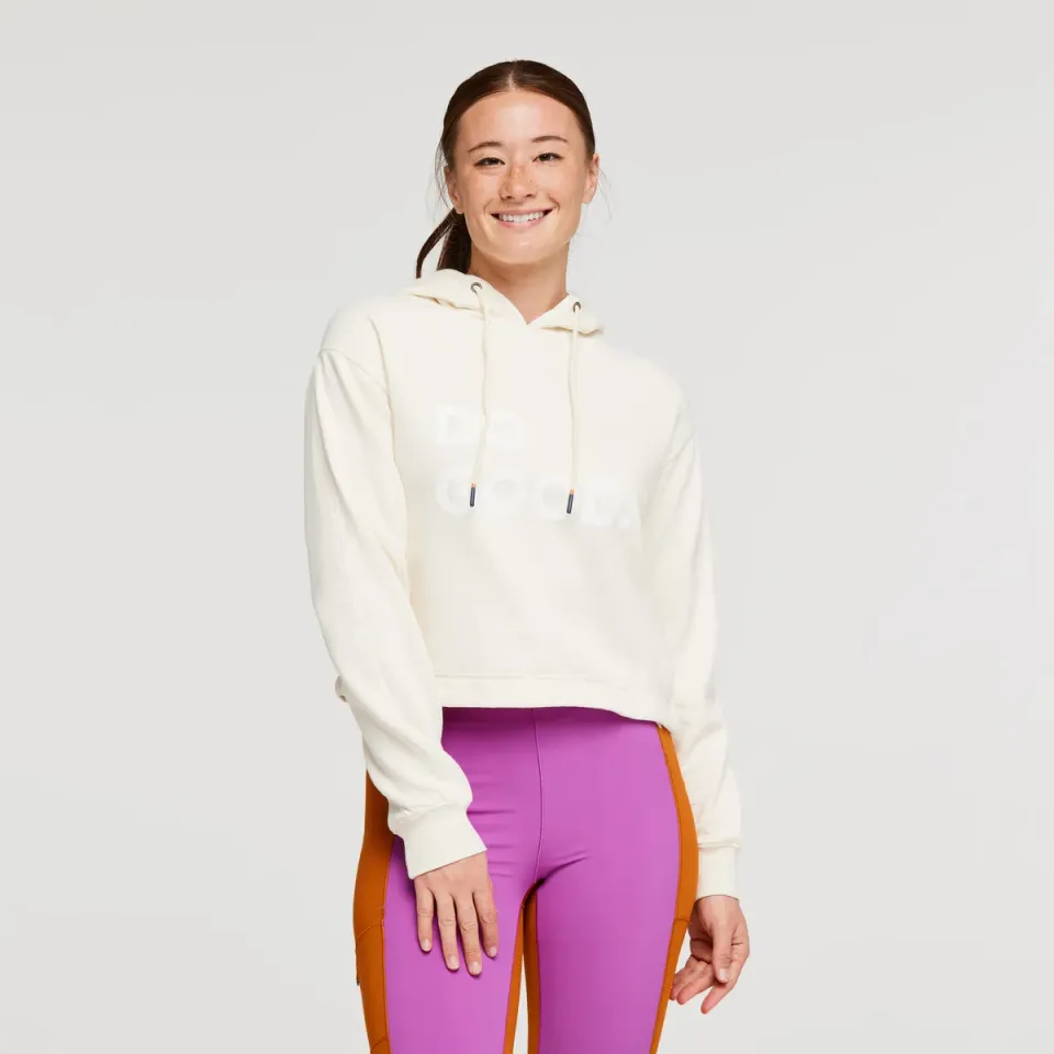 Cotopaxi Do Good sweat court femme Bone coton bio