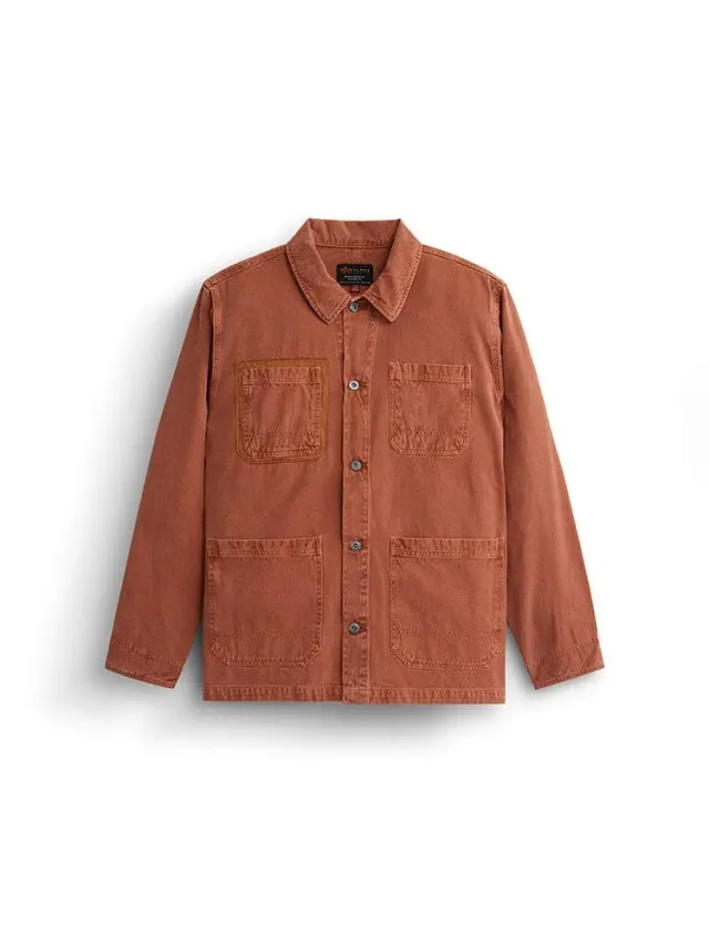 Alpha Industries Chore Coat veste safran coton boutonnée