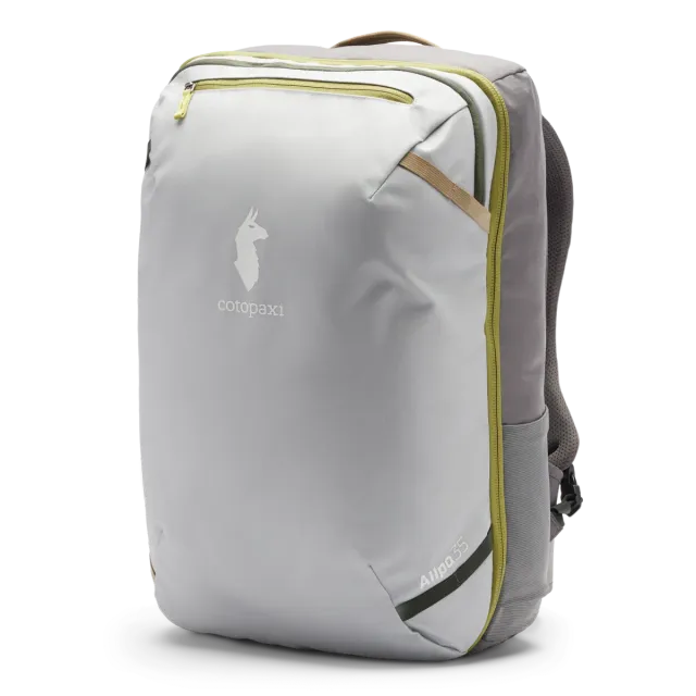 Cotopaxi Allpa 35L Travel Pack sac voyage Lemongrass/Cedar cabine