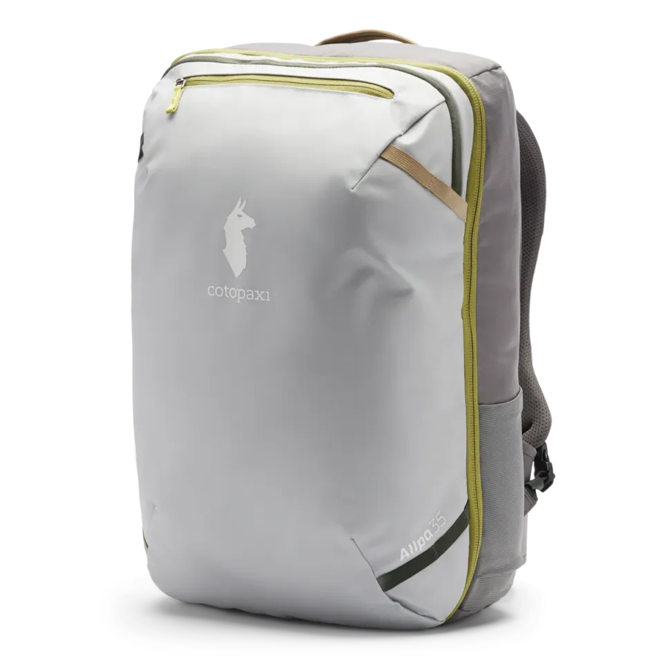 Cotopaxi Allpa 35L Travel Pack sac voyage Lemongrass/Cedar cabine