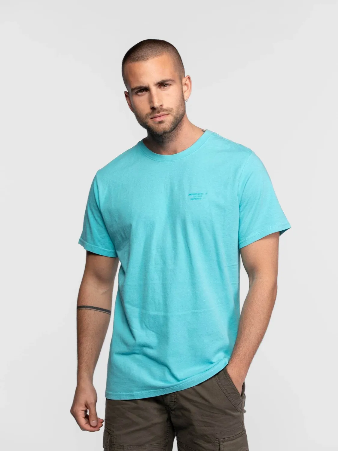 Daytona Cedar t-shirt homme navy coton peigné