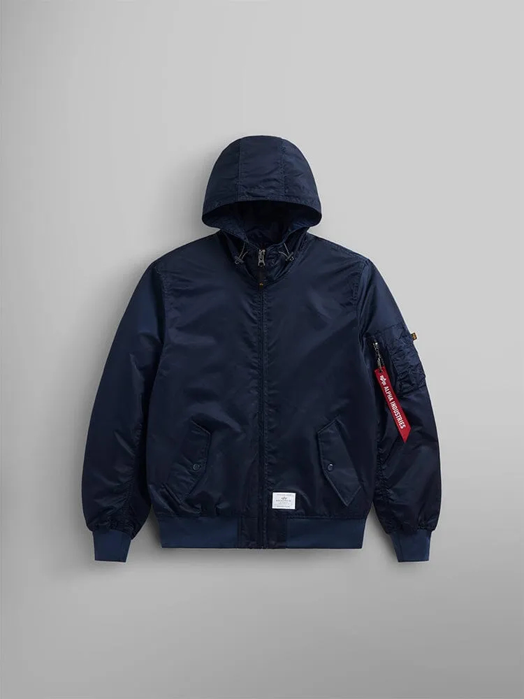 Alpha Industries L-2B Hooded Gen II bomber noir nylon