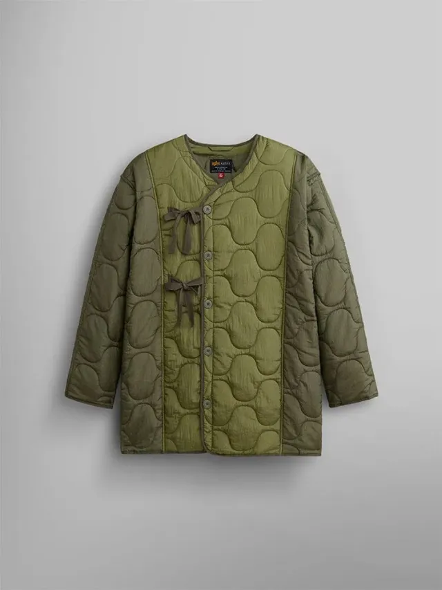 Alpha Industries Mixed Media liner long femme vert