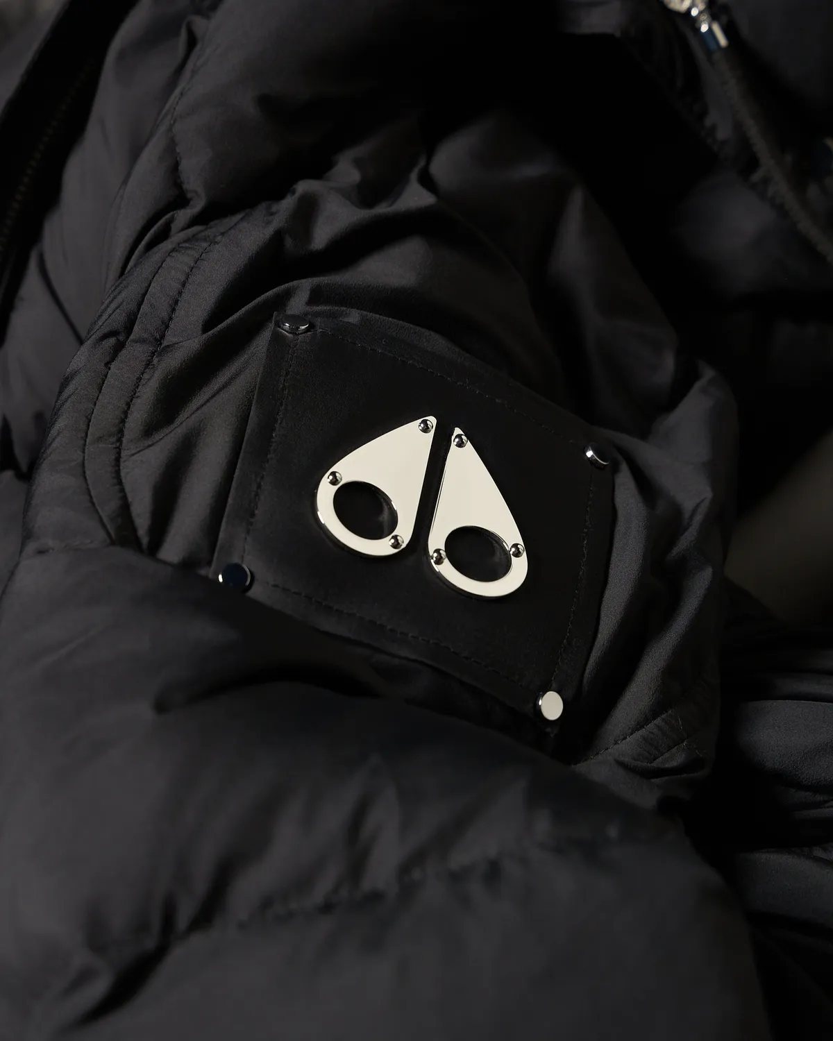 Moose Knuckles Everest doudoune capuche noir